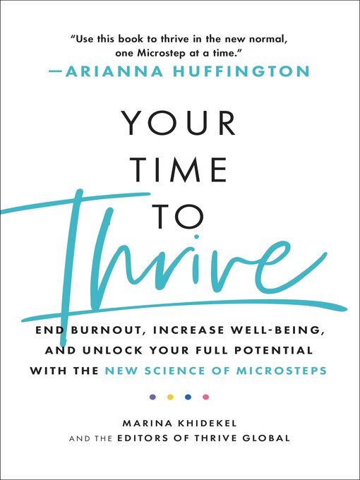 Title details for Your Time to Thrive by Marina Khidekel - Available